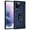 Blue, variant on Allytechgroup Case for Samsung Galaxy A36 5G, Military Grade Protection Shockproof Cover with Metal Rotatable Ring Stand, Magnetic Car Mount Holder Case for Samsung Galaxy A36 5G, Silver