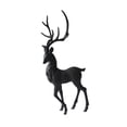 thumbnail image 5 of Fancyes s Statue Elk Figurine Statuette Gift Elk Craft Sculpture Deer Ornament for Mantel Bookshelf Art Shelf Fireplace Desk Standing, 5 of 8