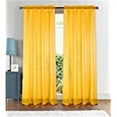 thumbnail image 1 of RT Designers Collection PNA08862 Astro Textured 54 x 90 in. Rod Pocket Curtain Panel, Neon Yellow, 1 of 1