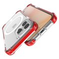 thumbnail image 3 of Mantto Case For iPhone 14 Pro Magnetic [Support Magsafe Charger] Wireless Anti-Scratch Shockproof Clear Four Corner Cushion Durable Anti-Dropping Full Body Protection Cover, Red, 3 of 9