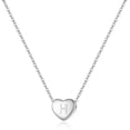 thumbnail image 1 of HAHDAXIA Collier Ras du Cou avec Pendentif Cœur Initiale en Argent Sterling 925 pour Femmes, 1 of 7