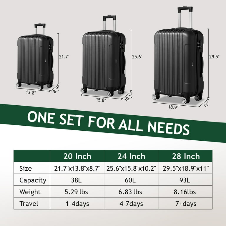 Walmart Black Friday Deals 2025 - Zimtown 3 Piece Nested Spinner