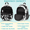 thumbnail image 2 of Herdesigns Cheerleading Laptop Backpack for Women Men, 18.3 Inch Large Computer Backpacks Fashion Teacher Nurse Bag Casual Daypack for Work Travel, 2 of 8