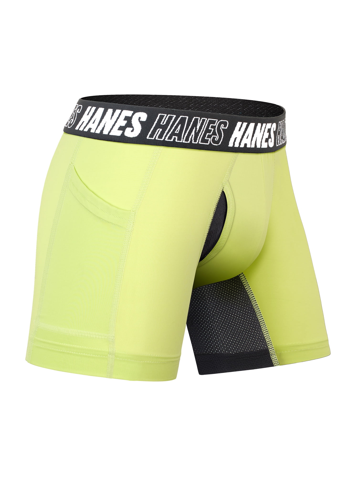 Hanes Boys Boxer Brief Underwear, 5-Pack, Moves Anti-Chafe, Moisture-Wicking, Assorted