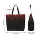 thumbnail image 5 of Balery Red Glitter1 Bolsa Tote Estilo Estético con Cremalleras, Bolsa de Hombro, Bolsa de Compras Grande y Plegable, 5 of 8