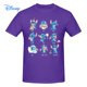 thumbnail image 1 of Disney Stitch Emoticon T shirt Harajuku Short Sleeve T-shirt 100% Cotton Graphics Tshirt Brands Tee Top6XL Gao Jinjia LED, 1 of 2