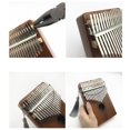 thumbnail image 3 of Kalimba Instrument de Musique Percussion à Main Chaîne Tremolo Argent Alliage Solide, 3 of 6