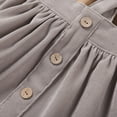 thumbnail image 5 of Qiylii Baby Girl Solid Color Suspenders Short Skirt Party Festive Clothes, 5 of 8