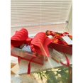 thumbnail image 4 of 3pcs Valentine's Day Mother's Day Gifts, Red Pink Black Large Bow Gift Packaging Box, Flower Gift Box Fruit Flower Box Clear Gift Box Flower Cake Box Rose Flower Box, Birthday Party Gift Paper Box, La, 4 of 5