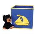 thumbnail image 3 of Boys Cube Bin Set in Car Airplane Boat Design in Blue - 3 Pieces, 3 of 3