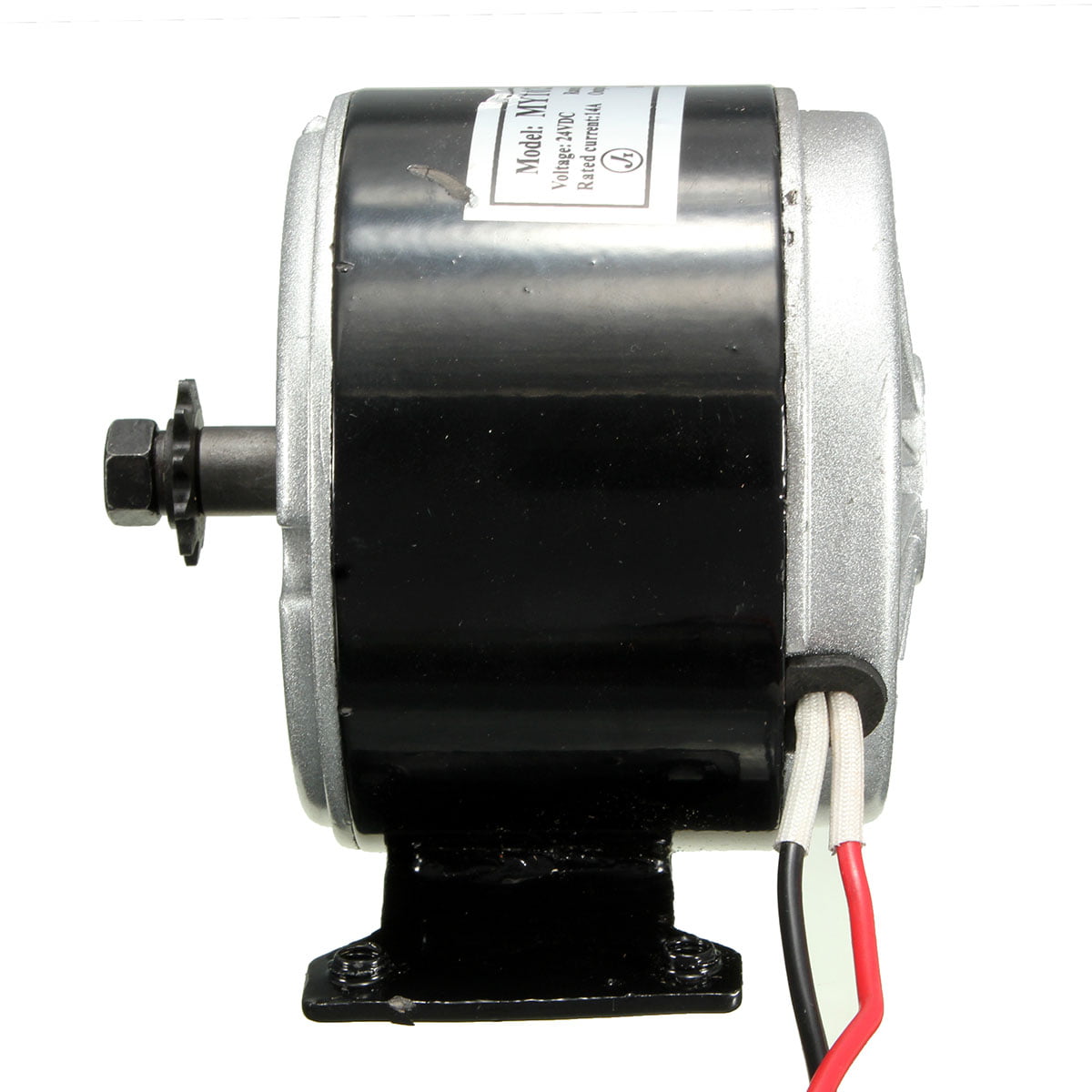 24V DC Motor Brushed 250W 2750RPM For DIY Electric Scooter E Bike Bicycle MY1025 