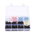 thumbnail image 1 of Tignapoo 400-Piece Waterproof Heat Shrink Butt Connector Assortment for Automotive and Marine Use - Insulated Wire Splice Kit with Black Shrink Tubing for Audio and Electrical Wiring, 1 of 7