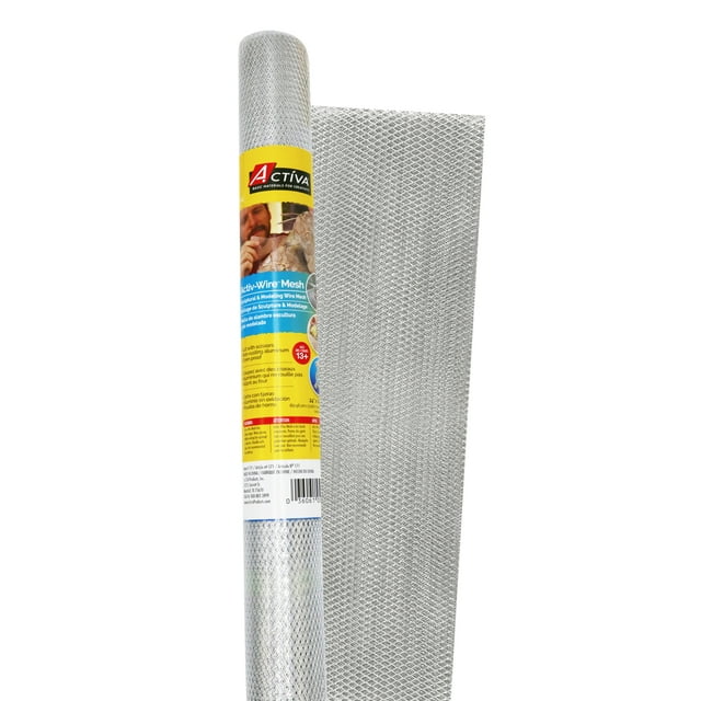 ACTÍVA Activ-Wire Sculptural & Modeling Wire Mesh, Large Weave - 24-in x 10-ft