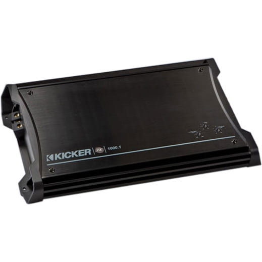 Kicker ZX1500.1 Car Amplifier, 1500 W RMS, 1 Channel, Class D Walmart