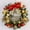 E, variant on Pre-lit Artificial Christmas Wreath Christmas Wreath Xmas Garland Battery Operated LED String Lights Home Decor