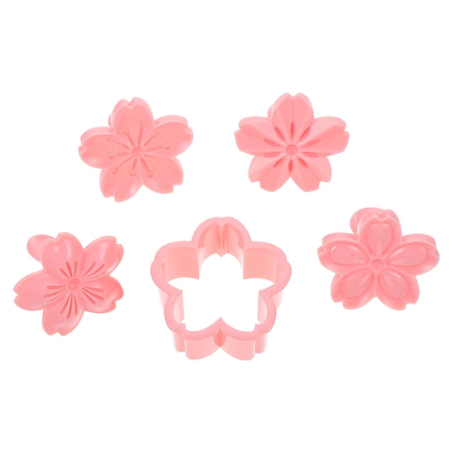 1 Conjunto de moldes de galletas de bricolaje Moldes de cerezo Herramientas para hornear Cookie Moldes para hornear