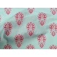 thumbnail image 4 of oneOone Organic Cotton Voile Fabric Floral Block Printed Craft Fabric BTY 42 Inch Wide, 4 of 4