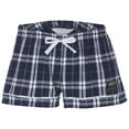 thumbnail image 2 of Women's Boxercraft Navy Cal Bears Flannel Shorts, 2 of 3