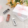 thumbnail image 2 of Leather USB Flash Drive 128GB Free Custom Logo Memory Stick Paper Box Pen Drive 64GB Color Printing Pendrive 32GB Creative Gifts, 2 of 4