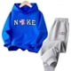 thumbnail image 3 of Conjunto de sudadera con capucha de punto para niños y niñas, sudaderas casuales de manga larga, tops, mono informal para niños de 2 a 13 años, 3 of 5
