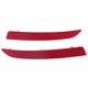 thumbnail image 1 of Rear Bumper Reflector Light Trim Warning Lamp 63147318555 63147318556 for F10 F18 520D 520I 528I 53, 1 of 5