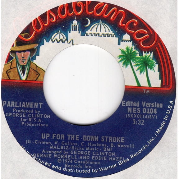 Parliament – Up For The Down Stroke / Presence Of A Brain (7" 45RPM Vinyl) (New)