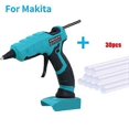 thumbnail image 3 of Hot Melt Glue Gun For Makita/DEWALT/BlackDecker/Milwaukee 18V Li-ion Battery, 3 of 5
