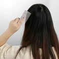 thumbnail image 6 of EKKIMIMI Women's Wide Tooth Comb: Comb Comb Big Tooth Hair Comb Wide Tooth Shower Comb Pocket Suitable for Thick Curly Wet Hair Folding Brush Kids, 6 of 8