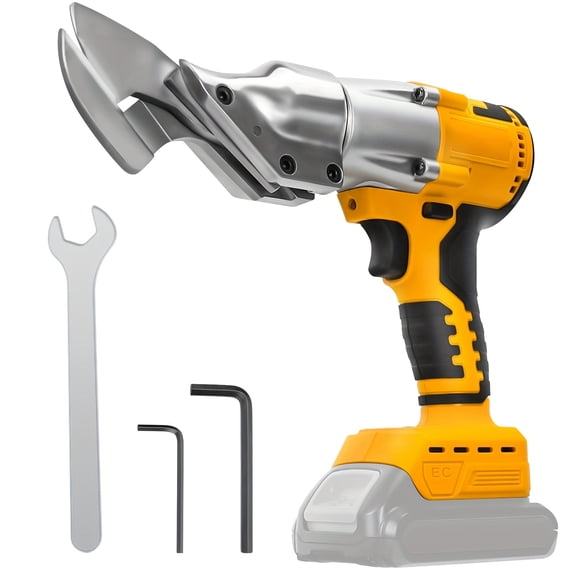 Cordless Metal Shear For DeWalt 20V Max Battery, Brushless Electric Metal Scissors For Cutting Stainless Sheet, Iron, Carpet, Leather, Cardboard (NO Battery)