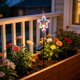 thumbnail image 5 of Patriotic 4th Of July Solar Star Ground Light Red White Blue Neon Outdoor Route Light For Independence Day Yard Decor, 5 of 8