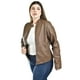 thumbnail image 4 of Chamarra estilo biker Roman Fashion /Tallas Extras, 7370 (Cafe) cafe 42, 4 of 6