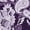 Dark Purple Paisley Floral, variant on Women's Sleeveless Floral Swing Dress with Pockets, Knee Length