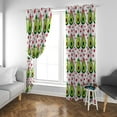 thumbnail image 2 of Coolnut Room Darkening Window Curtains Drapes Avocados Love Thermal Insulated Grommet Blackout Curtains 84x55 in 2 Panels, 2 of 6