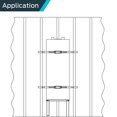 thumbnail image 5 of Holdrite Sangle Rapide Galvanisée QS-120 pour Chauffe-Eau de 120 Gallons, 5 of 5