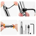 thumbnail image 4 of 16Pcs Self Centering Drill Bit Set with 1 Hex Key for Woodworking Window Door Hinges 16Pcs Replacement Drill Bits, 4 of 8