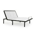 thumbnail image 2 of Pemberly Row Flippable Queen Mattress and H Bed Base in White, 2 of 7