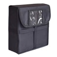 thumbnail image 1 of Bolsa para pizza Develivey, bolsa para calentar pizzas, 12,99 x 12,99 x 4,33 , bolsa de entrega de alimentos de gran capacidad para uso comercial Negro, 1 of 8