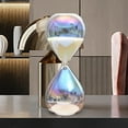 thumbnail image 6 of kowaku Sand Hourglass Glass Colorful Sandglass Kids Adults Gift, Sand Clock, Sand Timer for Party Kitchen School Living Room Bedroom 15min, 6 of 9