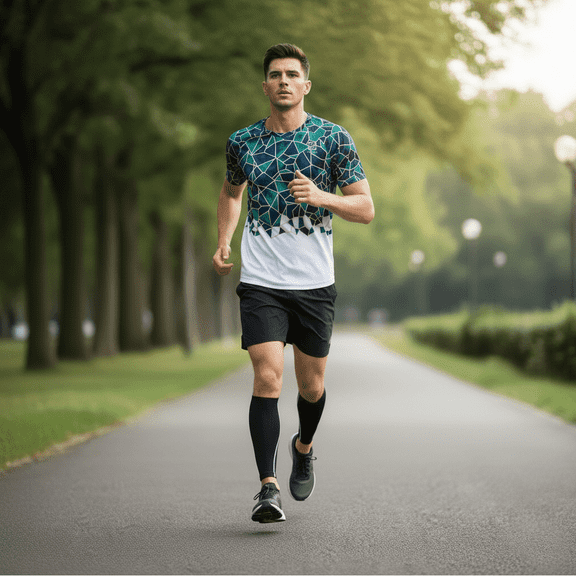 Men's Performance Running Shirt, Short Sleeve Quick Dry Moisture Wicking Athletic Tee, Lightweight Breathable Gym Top with Bonded Seams for Summer
