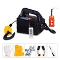 thumbnail image 2 of Crane Hoist,500kg Remote Control Crane Hoist Wire Rope Electric Hoist Aluminum Shell Hoist Household Indoor Small Crane Hoist ,Powerful Pulling Performance, 2 of 4