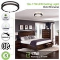 thumbnail image 3 of Lámpara de Techo LED Empotrada hykolity 10" 17W 110V Regulable, 3 of 9