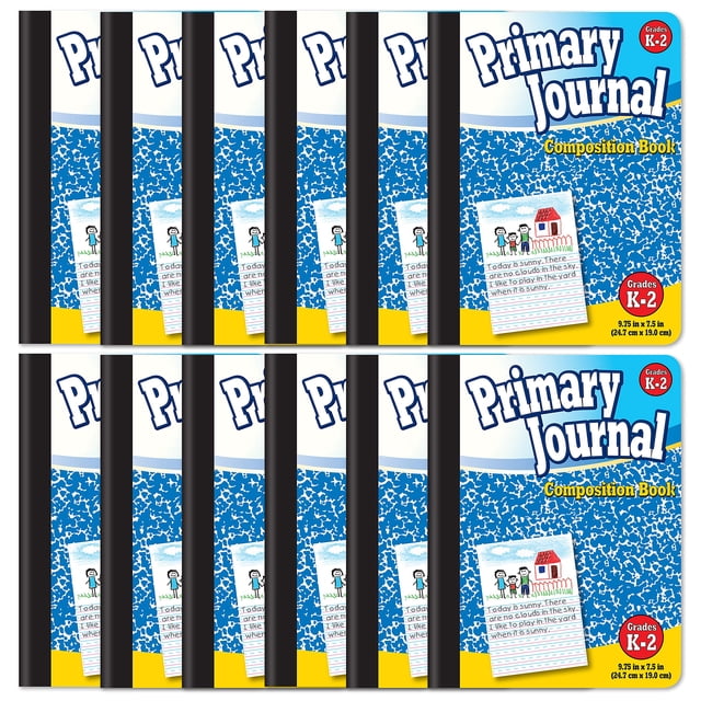 Libro de composición Better Office Products Primary Journal, 100 hojas