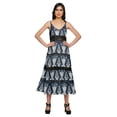thumbnail image 1 of Moomaya Robe Maxi Sans Manches à Bretelles Spaghetti Ajustables pour Femmes Grande Taille, 1 of 6