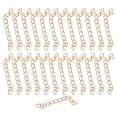 thumbnail image 1 of Jewelry Extension Chain, 25Pcs Bracelet Extension Chain Durable  For Necklaces For Anklets For Women, 1 of 8