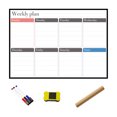 thumbnail image 2 of Recordatorio de Notas Semanales Del Calendario de Pizarra Suave para El Organizador - Estilo E Sunnimix Pizarron, 2 of 8