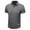 Gray, variant on Zynviq Mens Tee Shirt Cotton Relaxed Short Sleeve Pocket Solid Collared Po-lo Shirts Mens Tops 2025 M