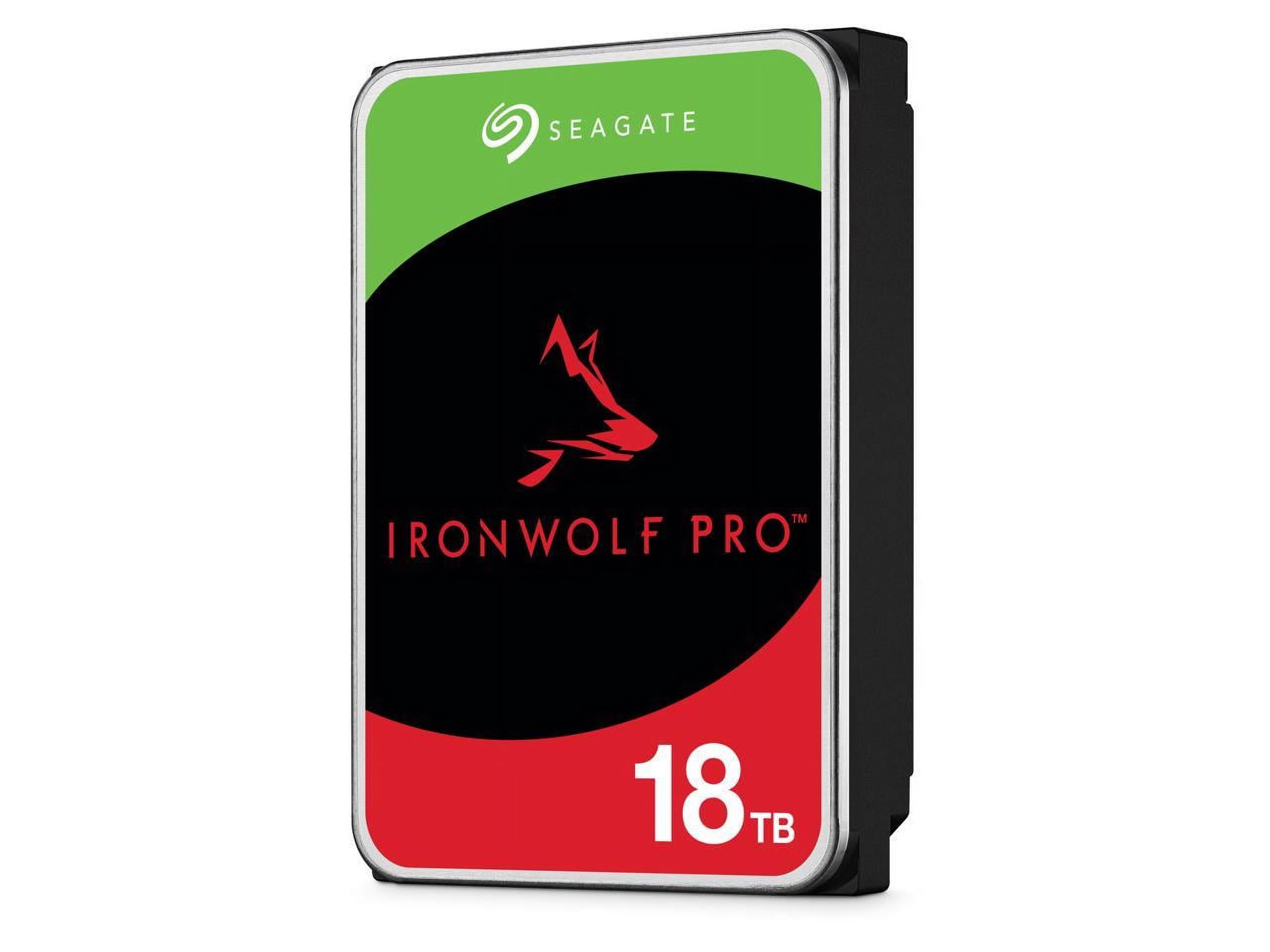内蔵型ハードディスクドライブ HDD Seagate IronWolf Pro 18TB Seagate IronWolf Pro 18TB NAS Hard Drive - 7200 RPM, 256MB Cache