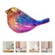 thumbnail image 5 of Figuras de pájaros de cristal, estatua de pájaro de cristal, minifigura de animal, pisapapeles coleccionable para decoración del hogar y estantes para amantes., 5 of 5