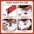 thumbnail image 3 of Injueey Juego de cera de sellado Vintage DIY, 10 pack/lote, fácil y práctico para regalos personalizados, compacto Artesanía, 3 of 6