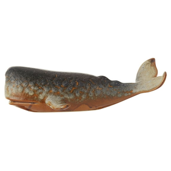 3R Studios Stoneware Whale Decor